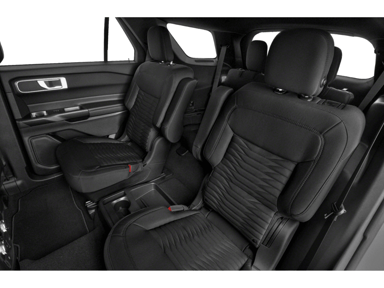 2020 Ford Explorer XLT 4WD - Interior Rear seats