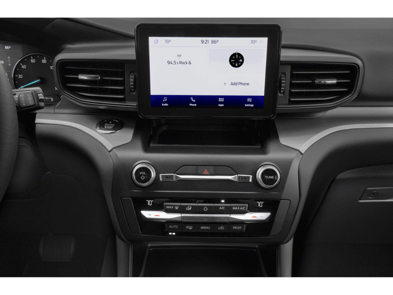 2020 Ford Explorer XLT 4WD - Interior Stereo System