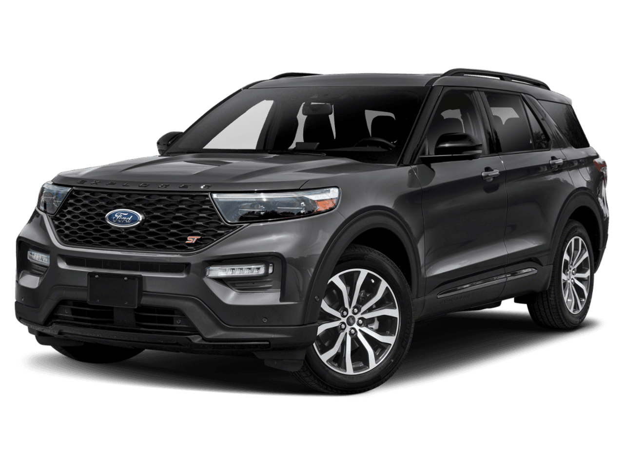 2020 Ford Explorer ST 4WD - Front 3/4, facing to the left