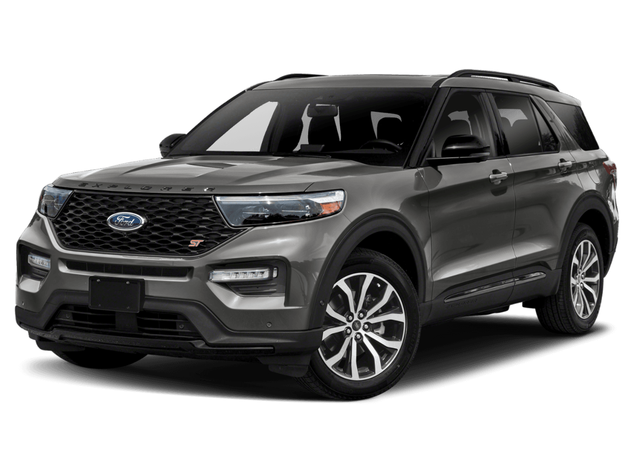 2020 Ford Explorer ST 4WD - Front 3/4, facing to the left