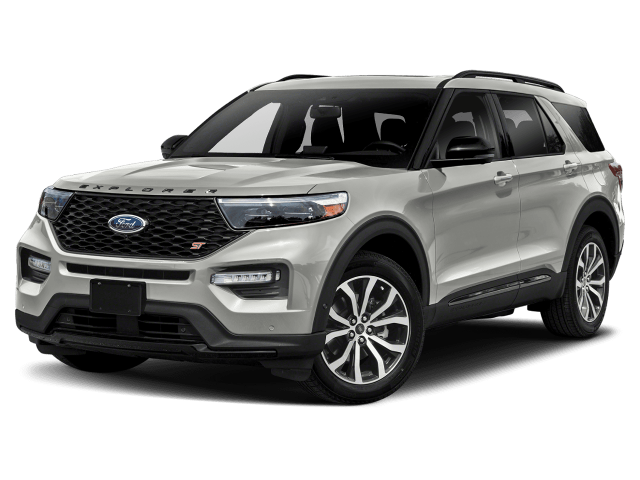 2020 Ford Explorer ST 4WD - Front 3/4, facing to the left