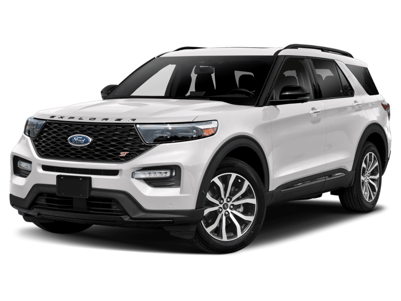 2020 Ford Explorer ST 4WD - Front 3/4, facing to the left