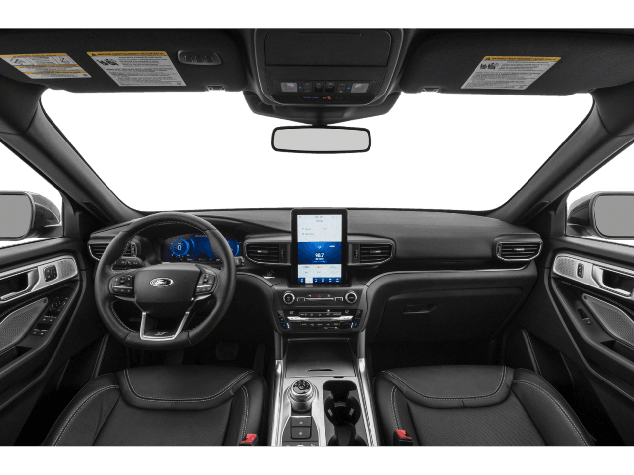 2020 Ford Explorer ST 4WD - Interior Full Dash Basic