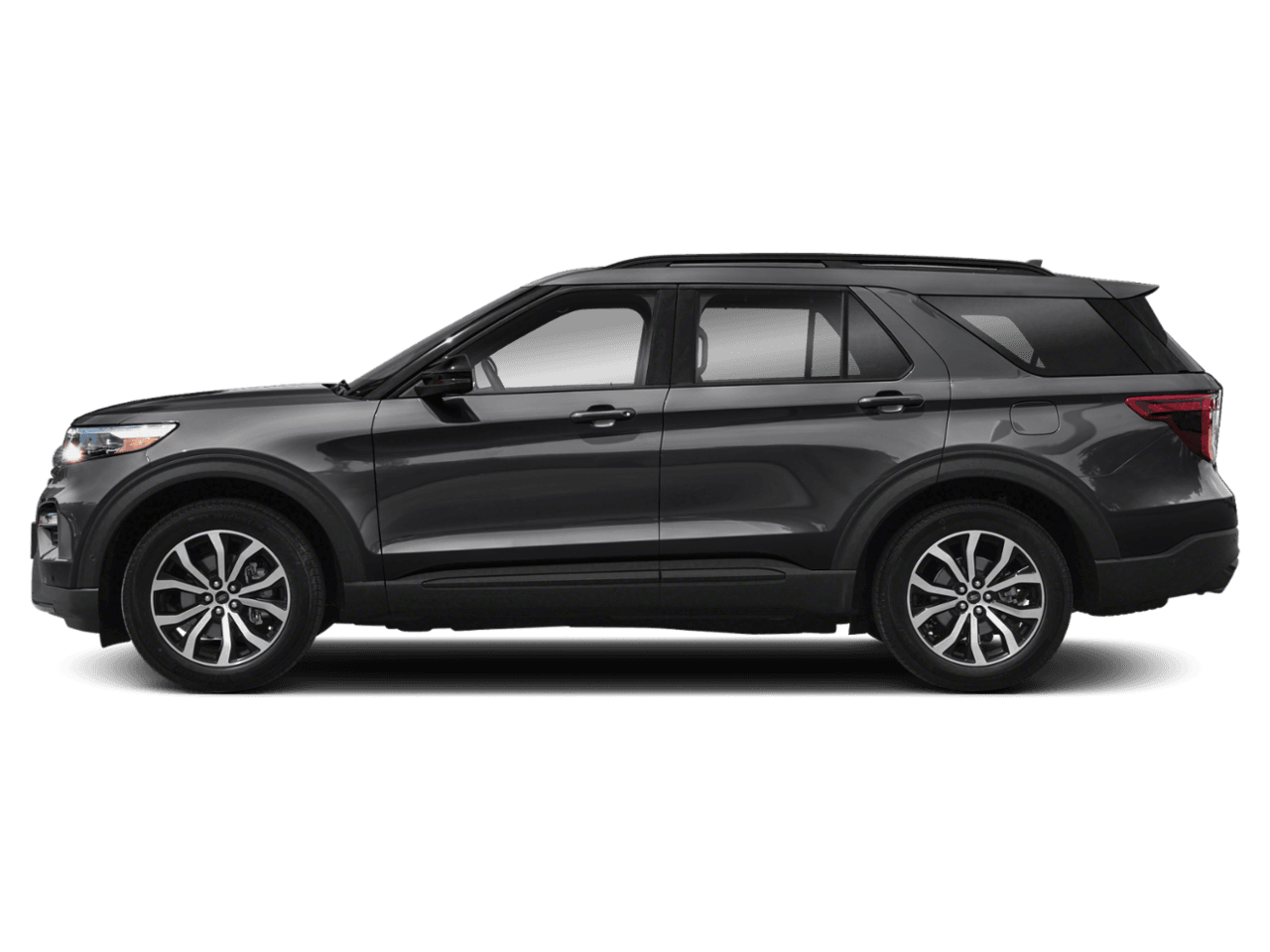 2020 Ford Explorer ST 4WD - Profile, facing to the left