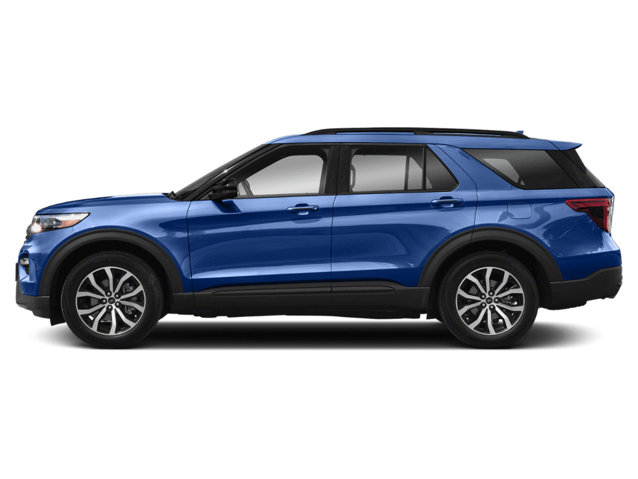 2020 Ford Explorer ST 4WD - Profile, facing to the left
