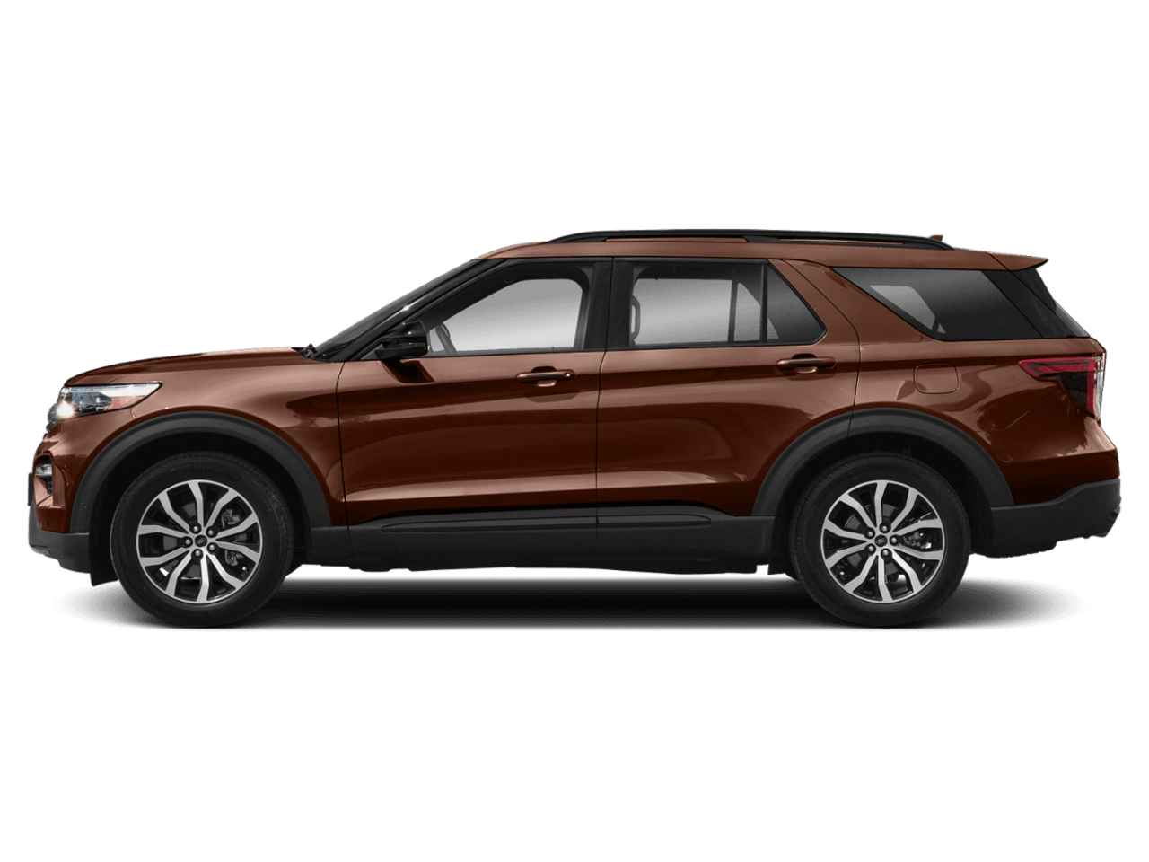 2020 Ford Explorer ST 4WD - Profile, facing to the left