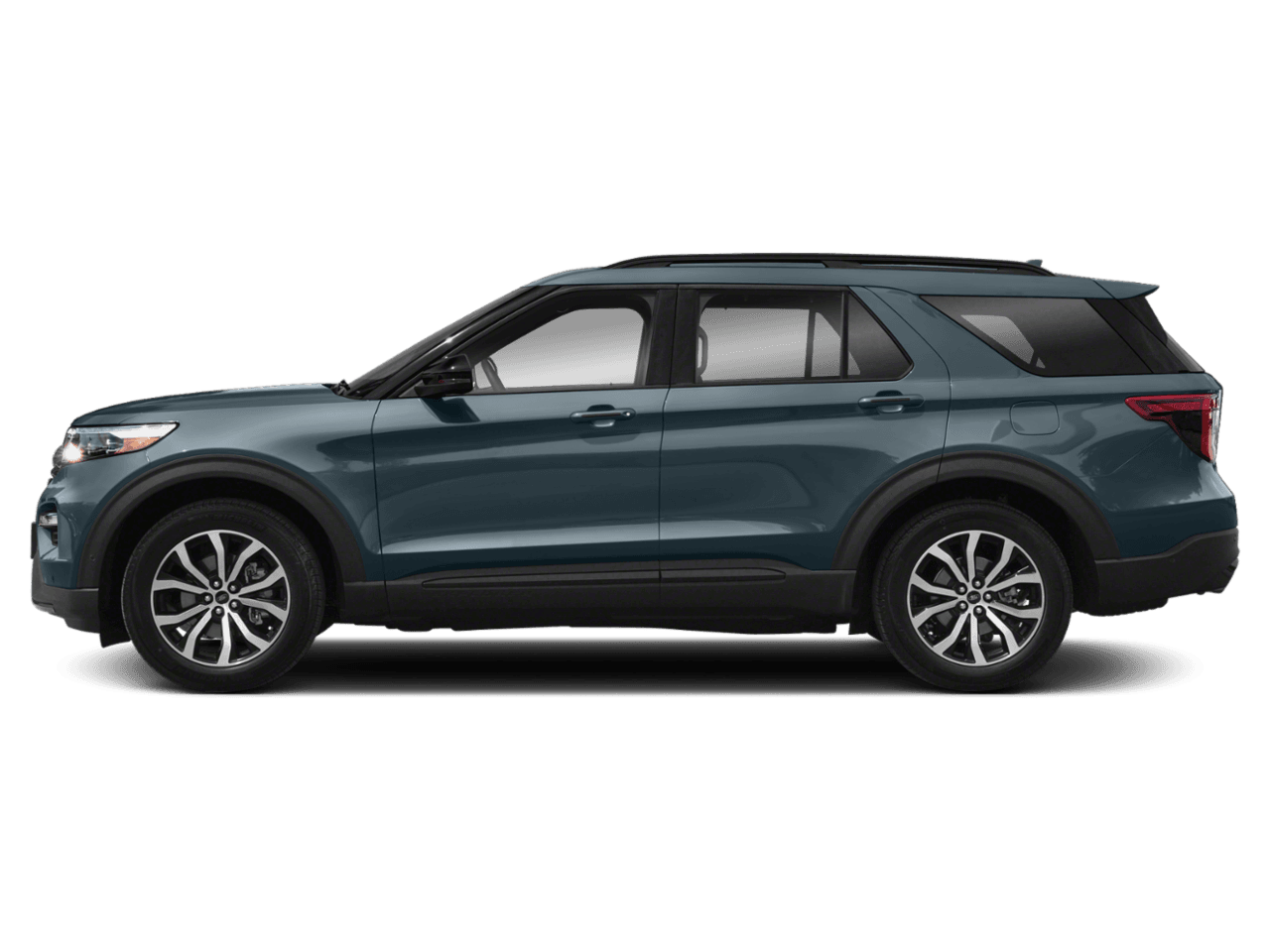 2020 Ford Explorer ST 4WD - Profile, facing to the left