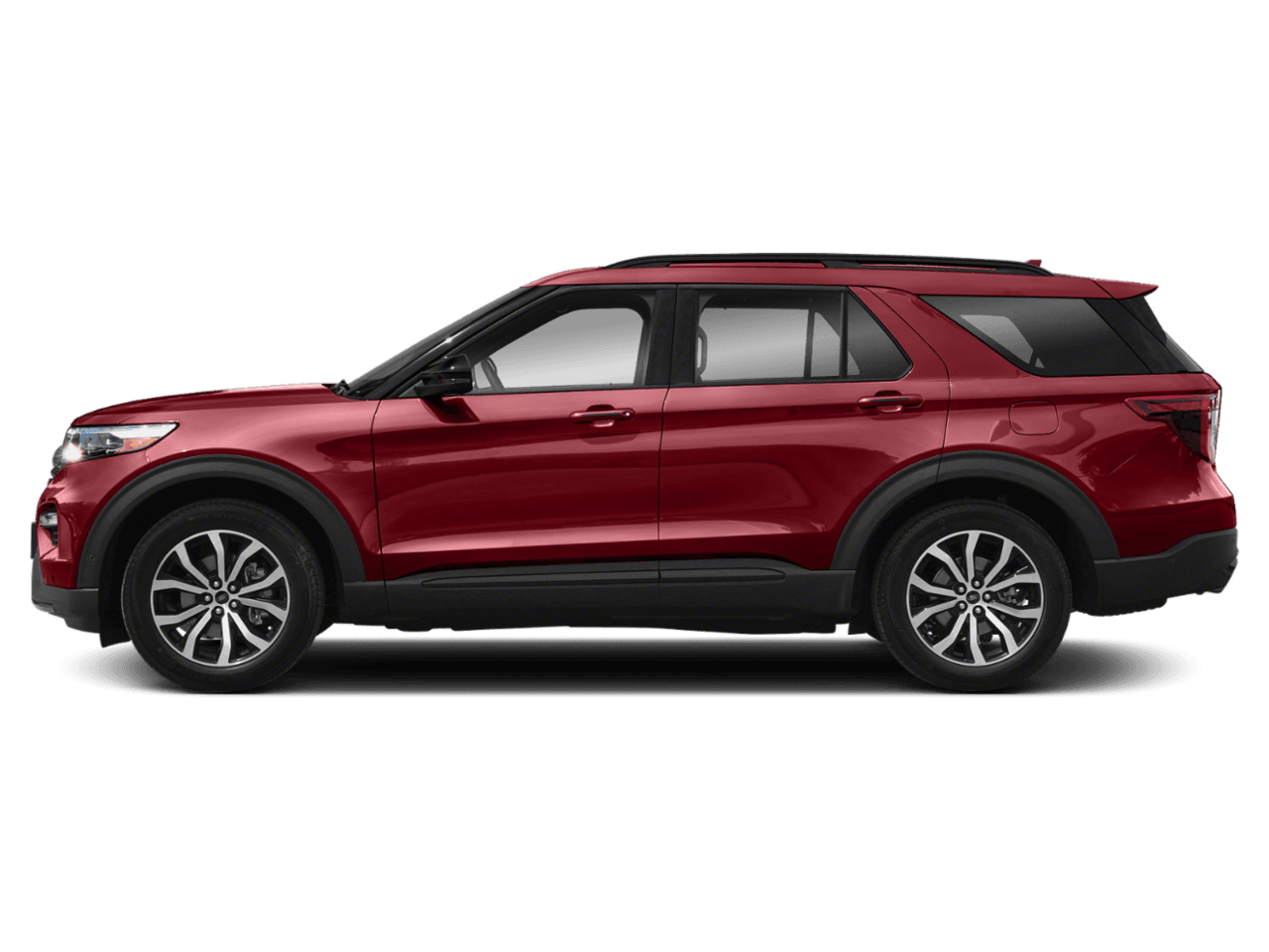 2020 Ford Explorer ST 4WD - Profile, facing to the left