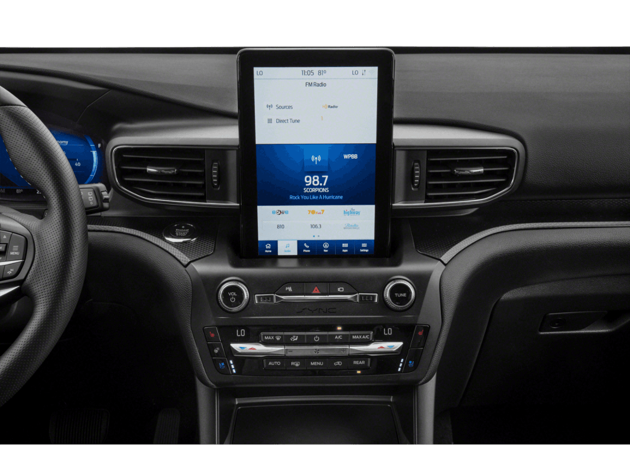 2020 Ford Explorer ST 4WD - Interior Stereo System
