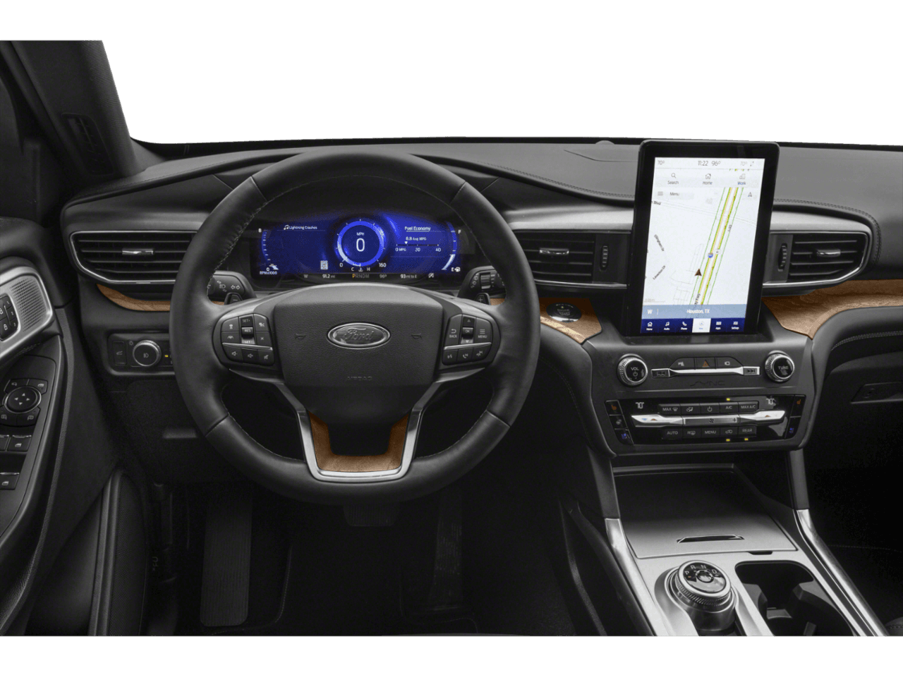 2020 Ford Explorer Platinum 4WD - Interior Drivers Dash