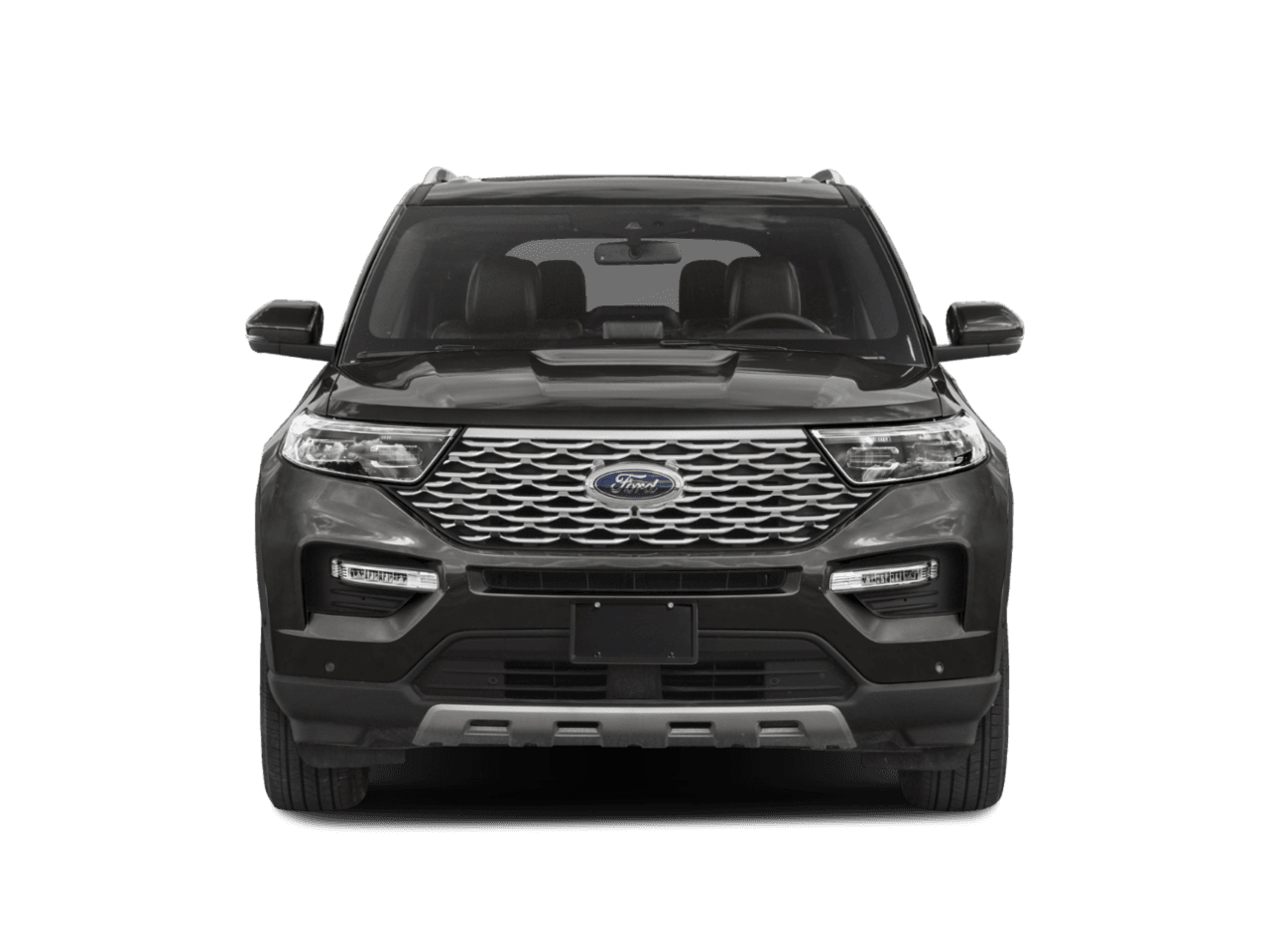 2020 Ford Explorer Platinum 4WD - Front (full)