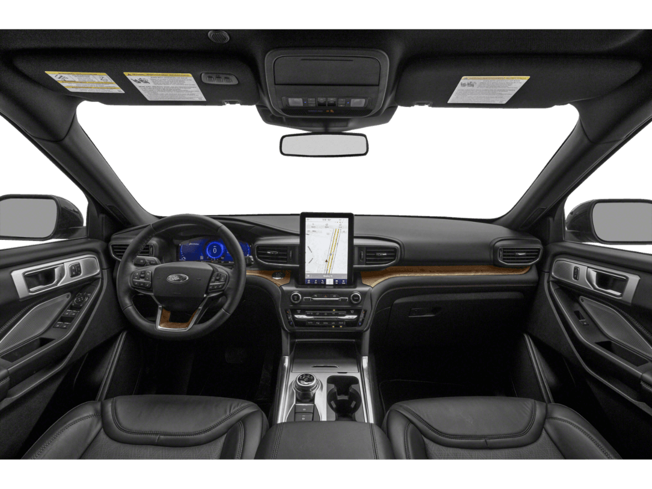2020 Ford Explorer Platinum 4WD - Interior Full Dash Basic