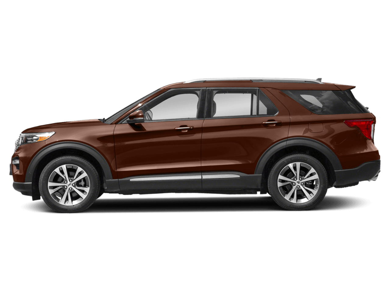 2020 Ford Explorer Platinum 4WD - Profile, facing to the left