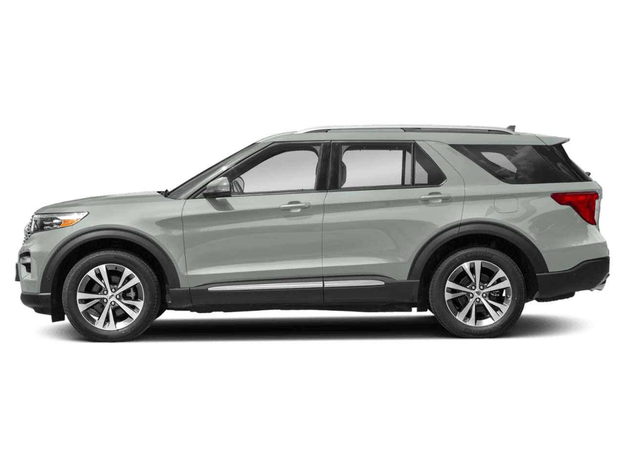 2020 Ford Explorer Platinum 4WD - Profile, facing to the left