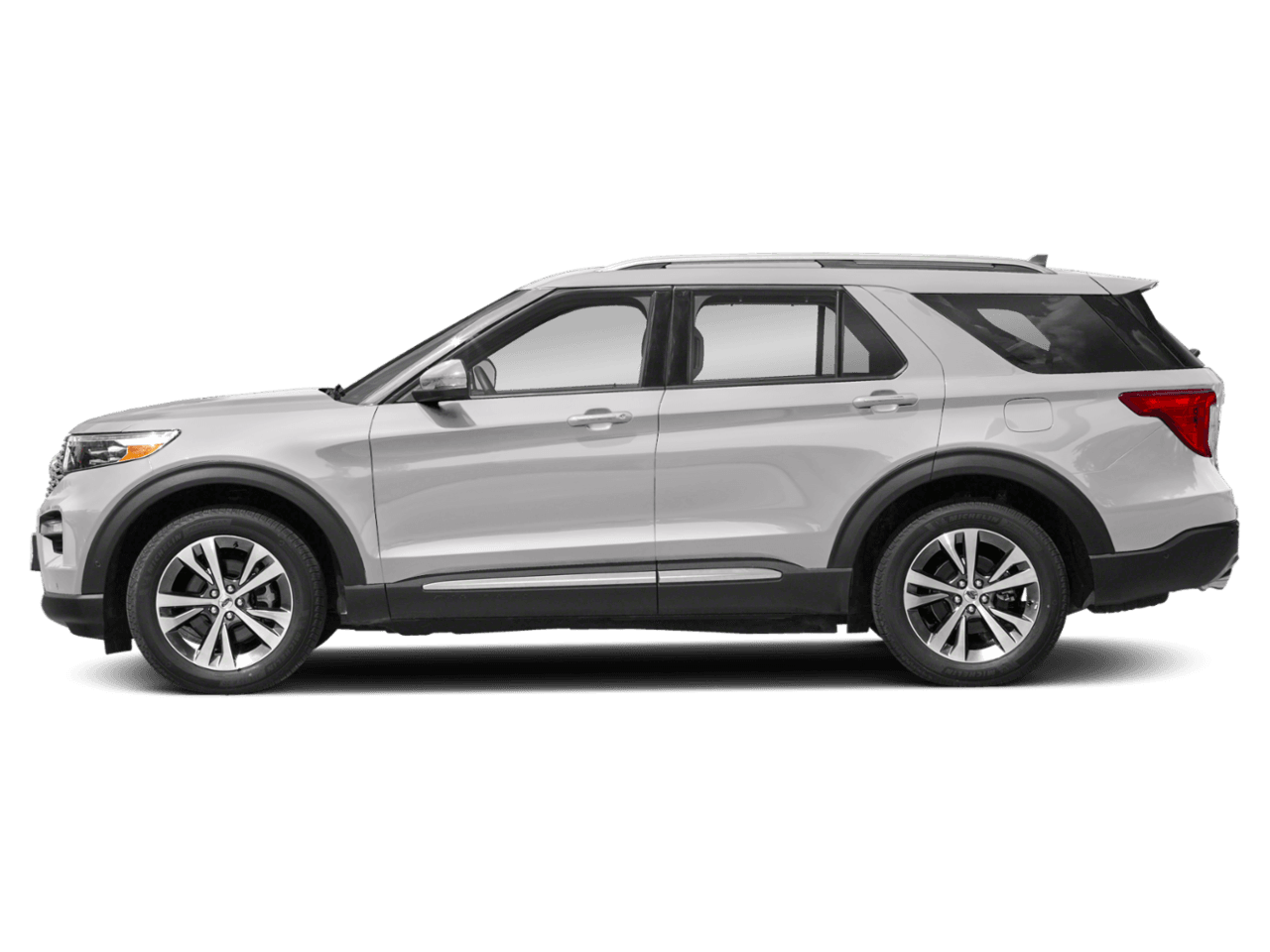 2020 Ford Explorer Platinum 4WD - Profile, facing to the left