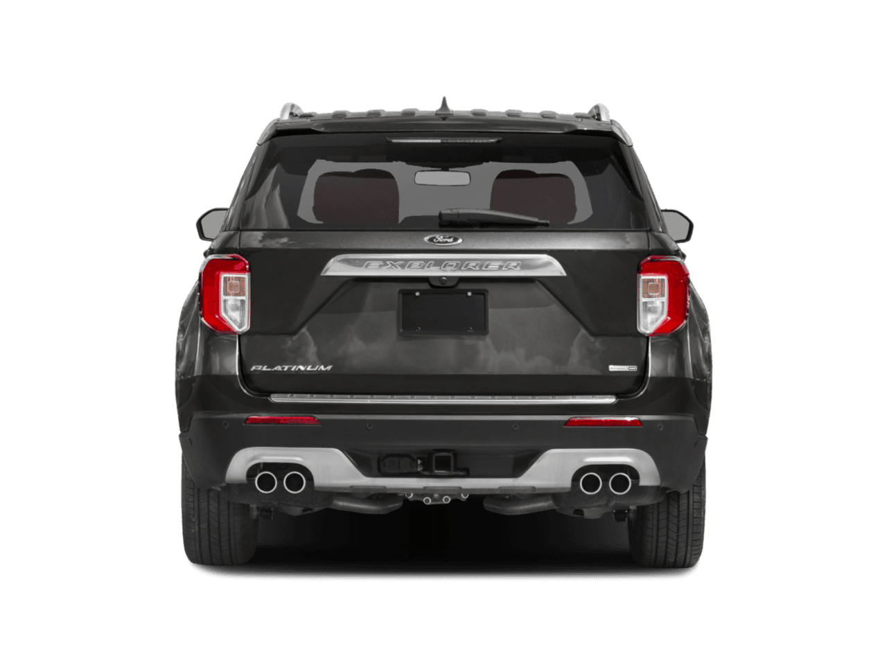 2020 Ford Explorer Platinum 4WD - Rear (full)