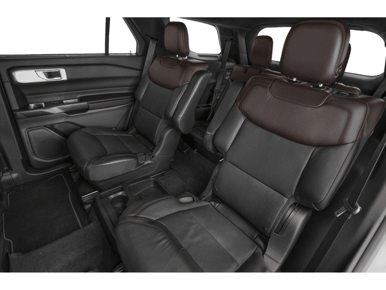 2020 Ford Explorer Platinum 4WD - Interior Rear seats