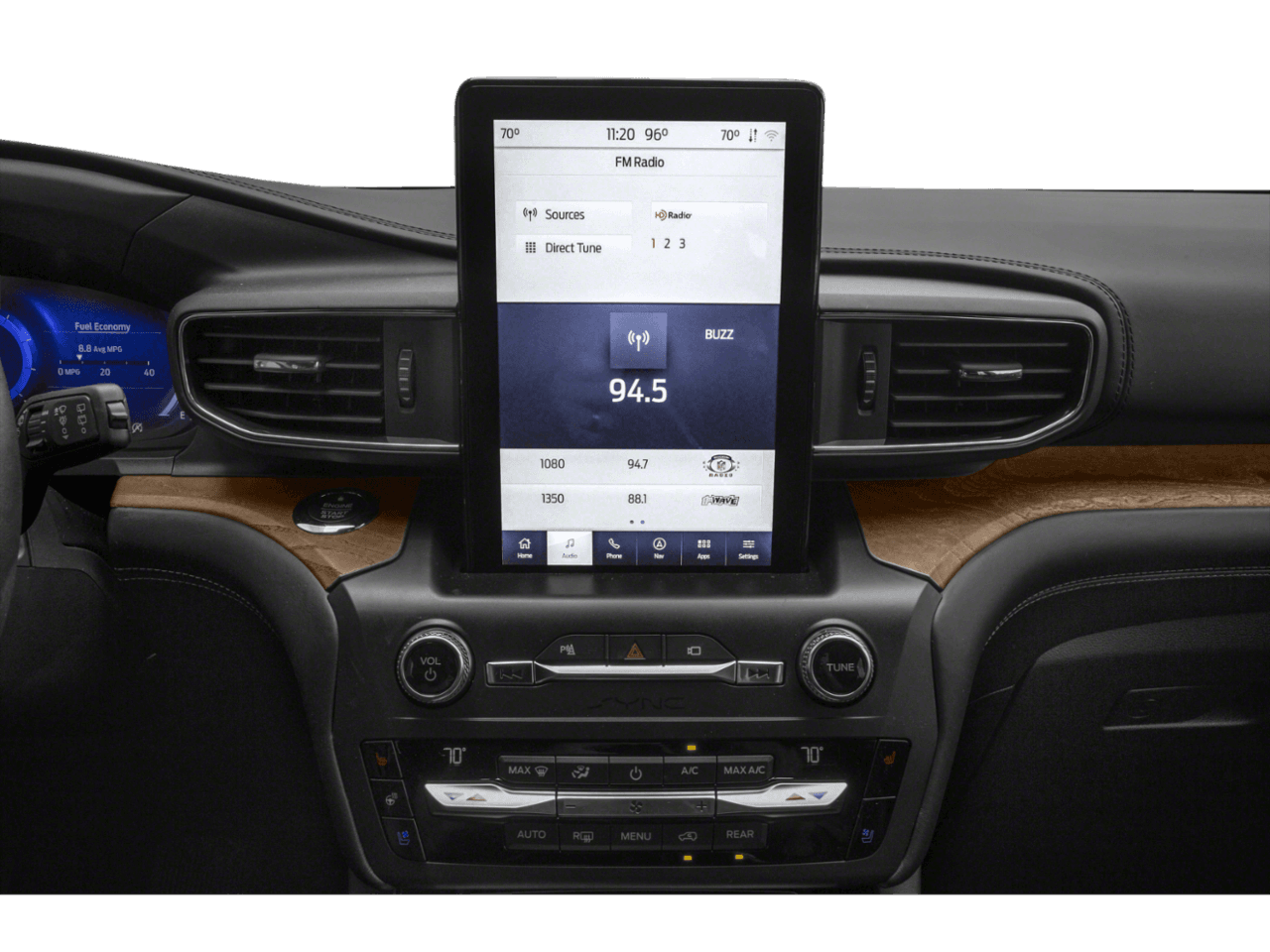 2020 Ford Explorer Platinum 4WD - Interior Stereo System