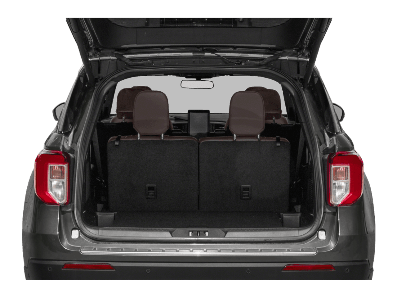 2020 Ford Explorer Platinum 4WD - Interior Trunk with Hatch Open Feature