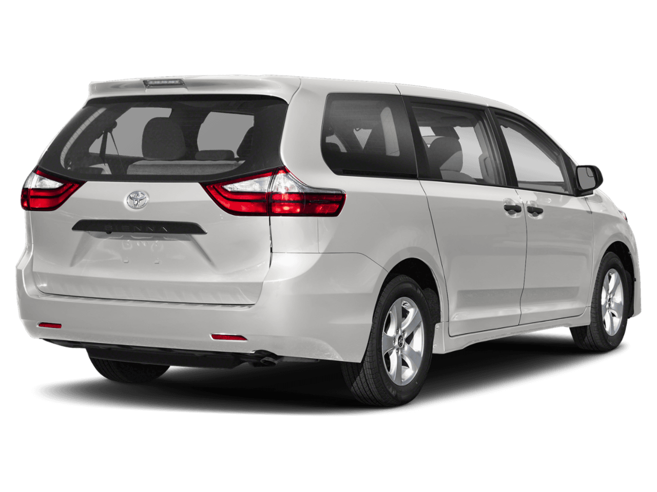 2020 Toyota Sienna L - Rear 3/4, facing to the right