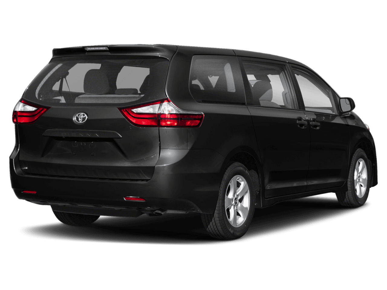 2020 Toyota Sienna Limited Premium - Rear 3/4, facing to the right