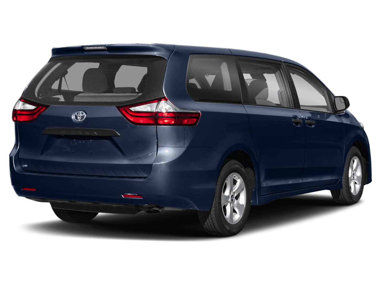 2020 Toyota Sienna Limited Premium - Rear 3/4, facing to the right