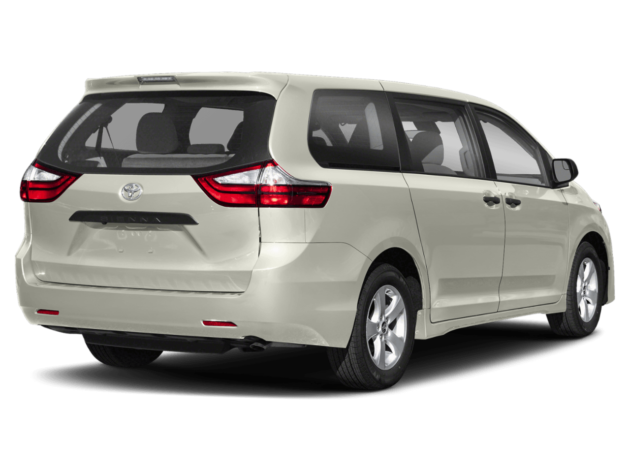 2020 Toyota Sienna Limited Premium - Rear 3/4, facing to the right
