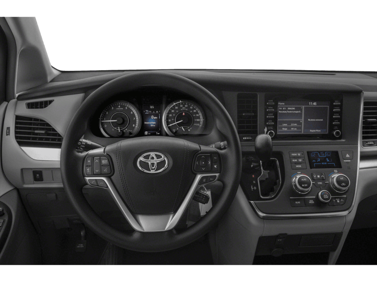 2020 Toyota Sienna SE - Interior Drivers Dash