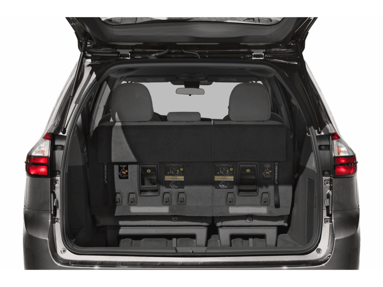 2020 Toyota Sienna SE - Interior Trunk with Hatch Open Feature