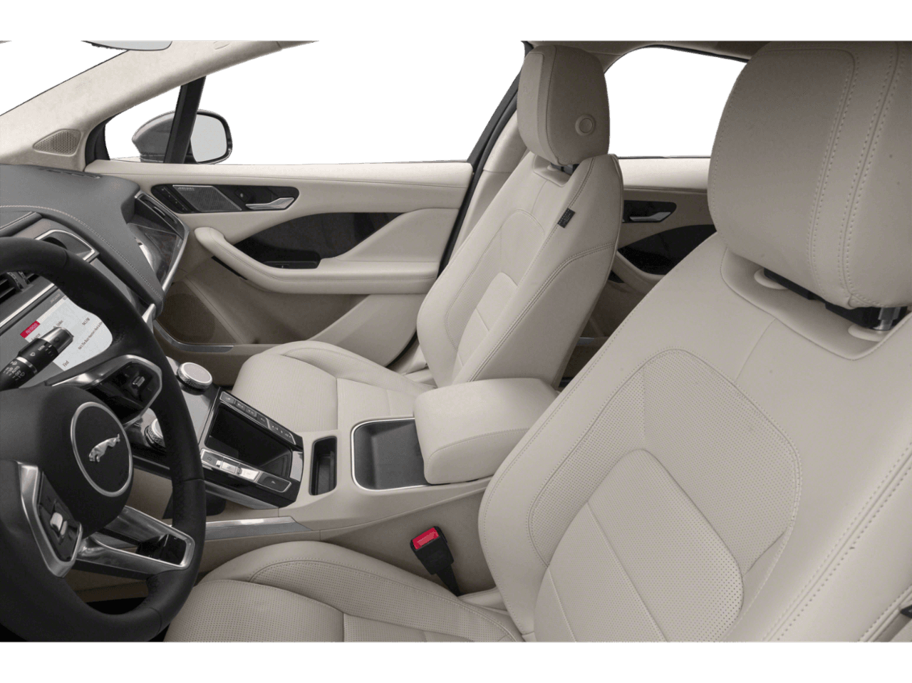2020 Jaguar I-PACE HSE - Interior Driver's Side with Door Open, Front Seat Feature