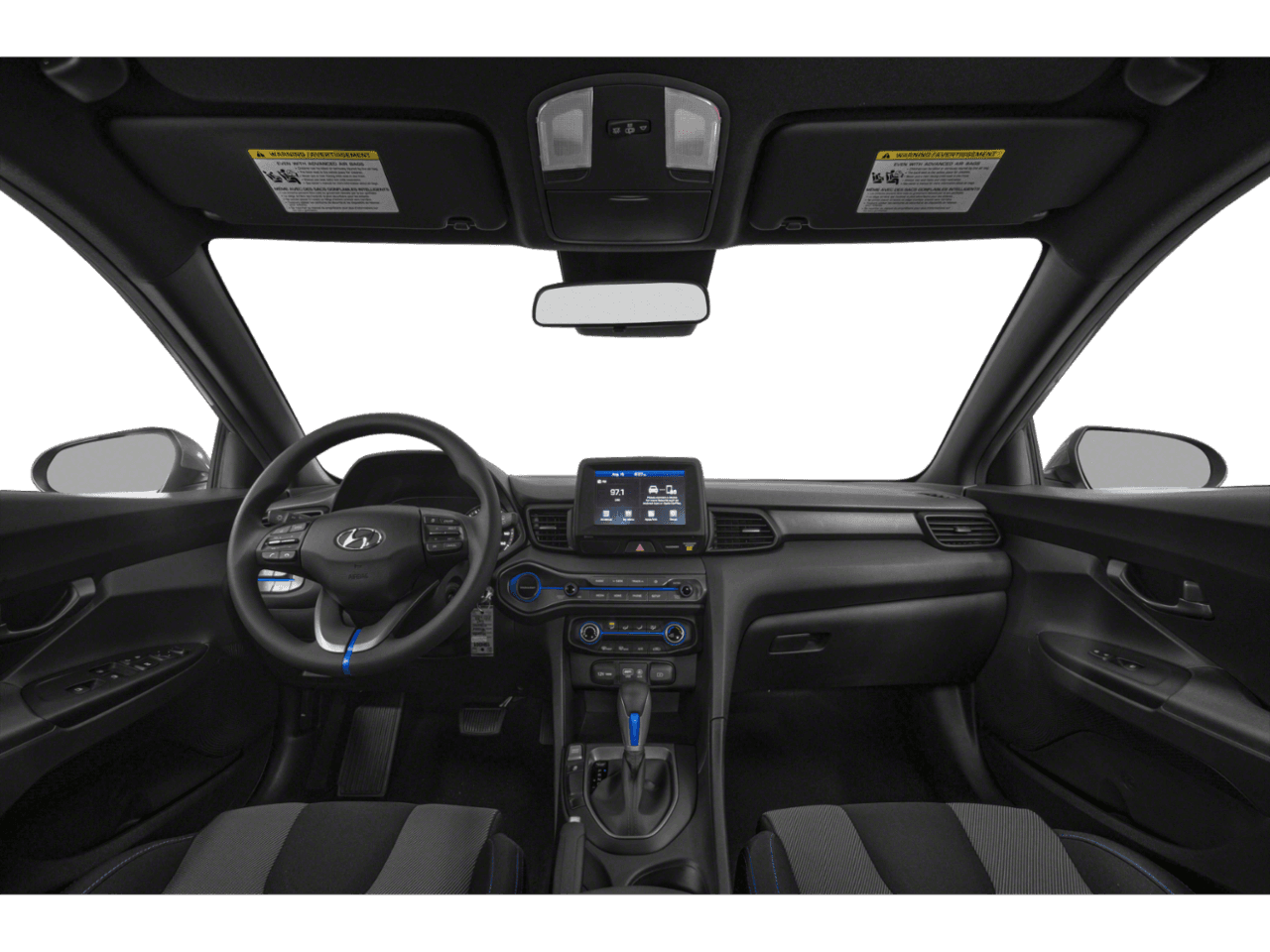 2020 Hyundai Veloster 2.0 Premium - Interior Full Dash Basic