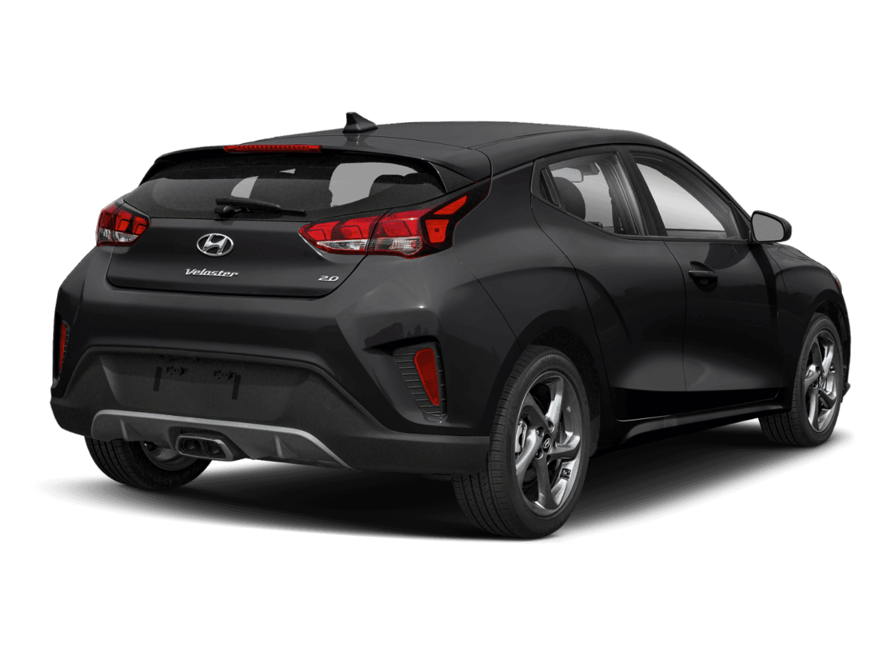 2020 Hyundai Veloster 2.0 Premium - Rear 3/4, facing to the right