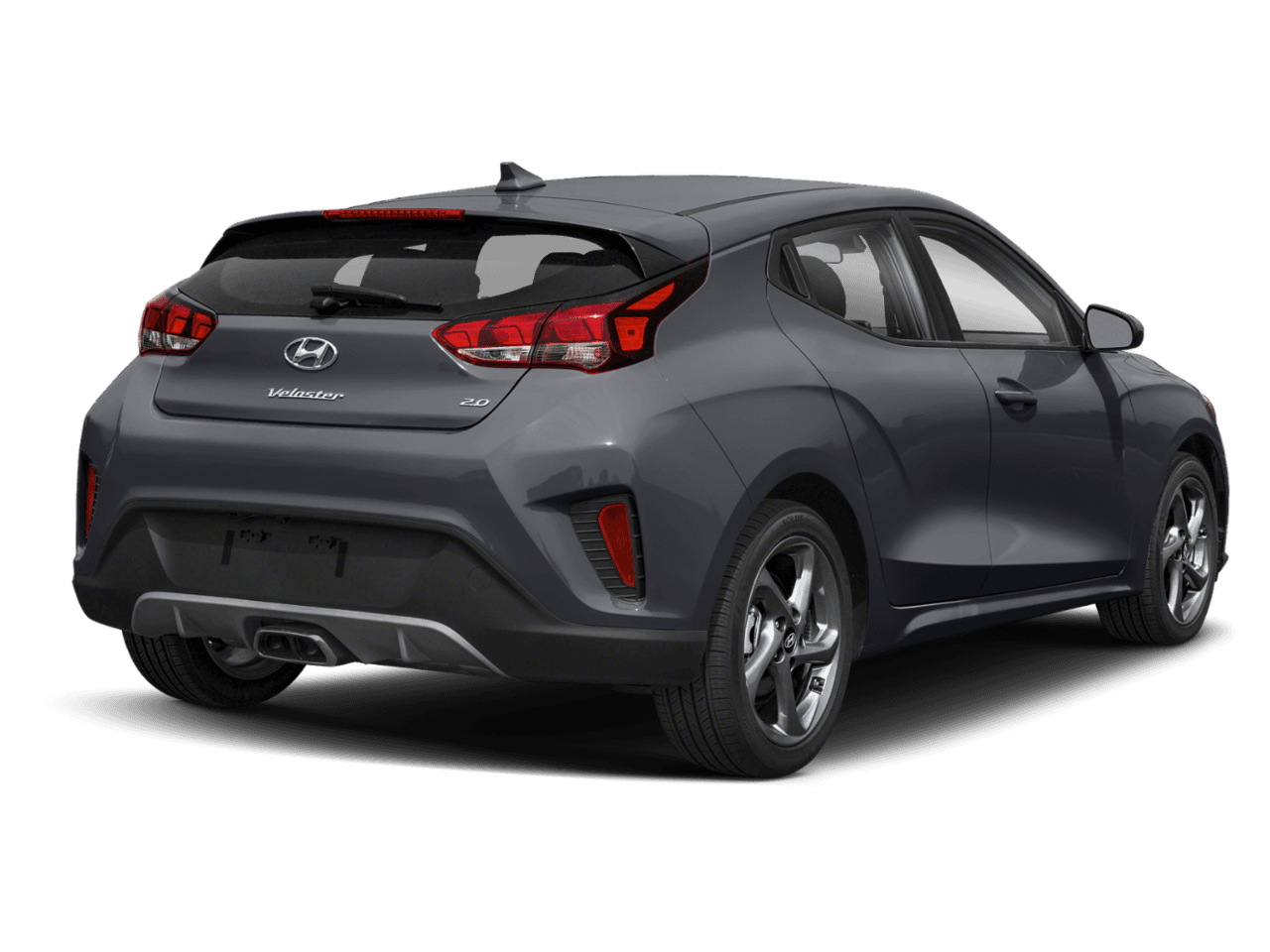 2020 Hyundai Veloster 2.0 Premium - Rear 3/4, facing to the right