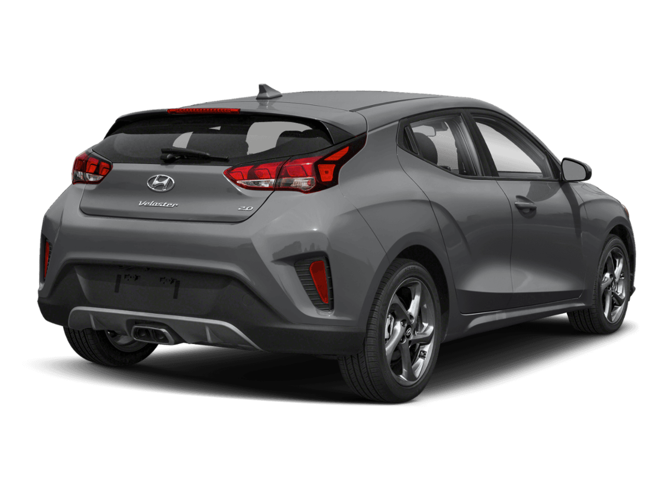 2020 Hyundai Veloster 2.0 Premium - Rear 3/4, facing to the right