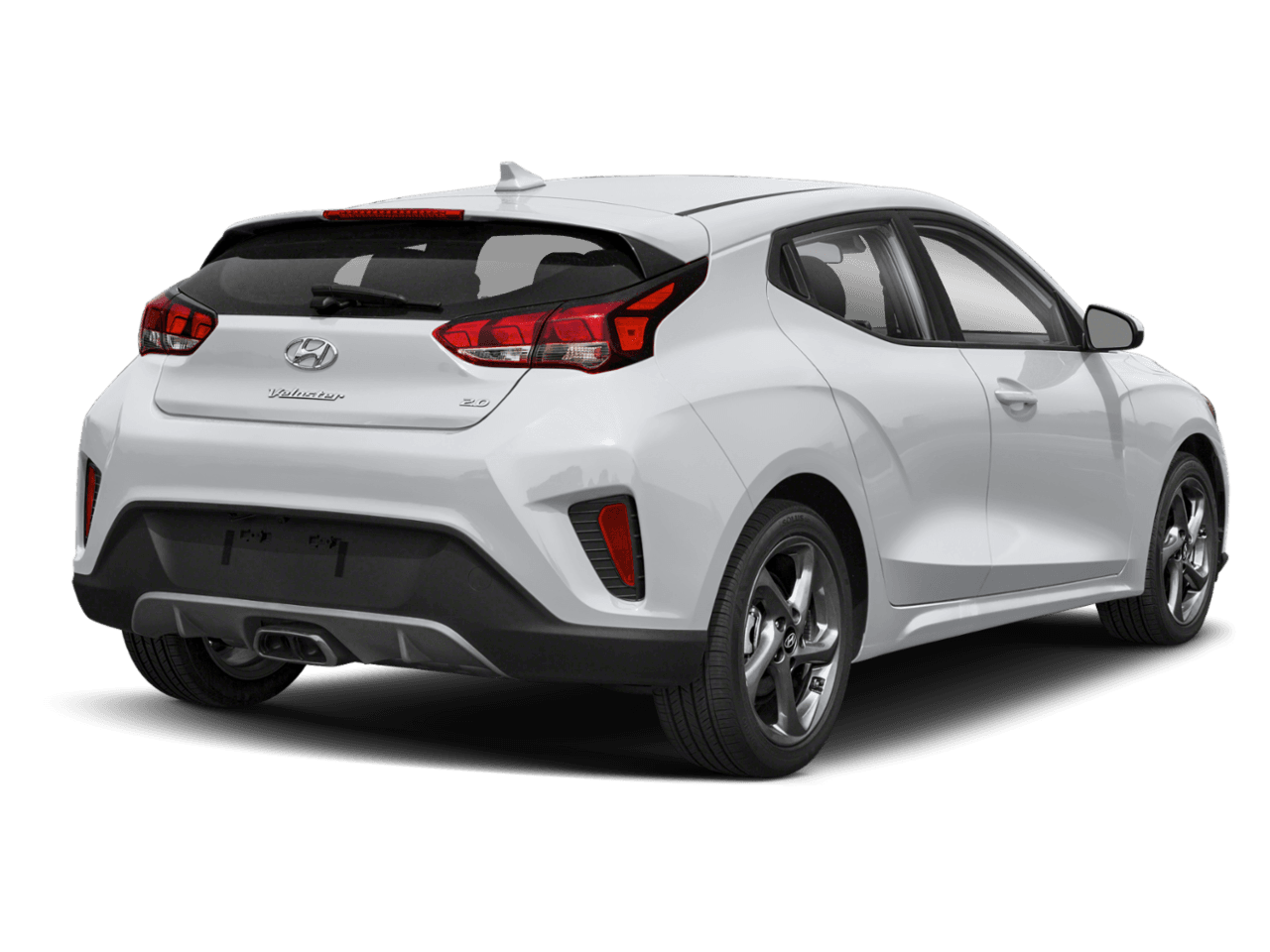 2020 Hyundai Veloster 2.0 Premium - Rear 3/4, facing to the right