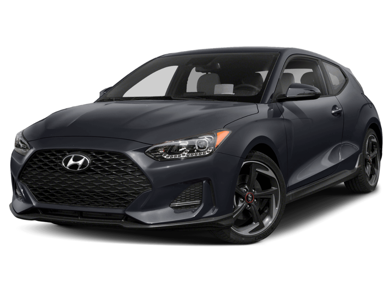2020 Hyundai Veloster Turbo Ultimate - Front 3/4, facing to the left