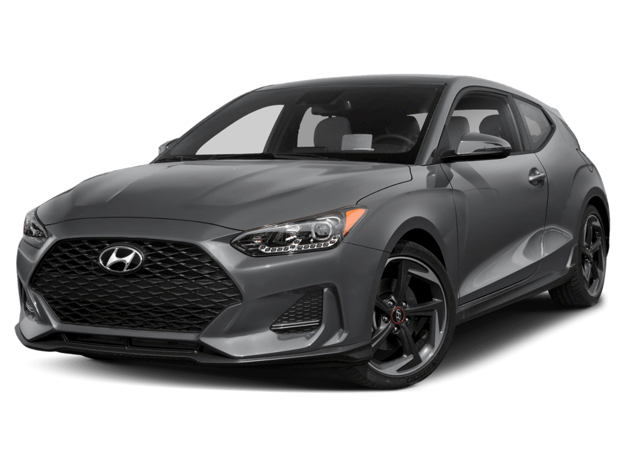 2020 Hyundai Veloster Turbo Ultimate - Front 3/4, facing to the left