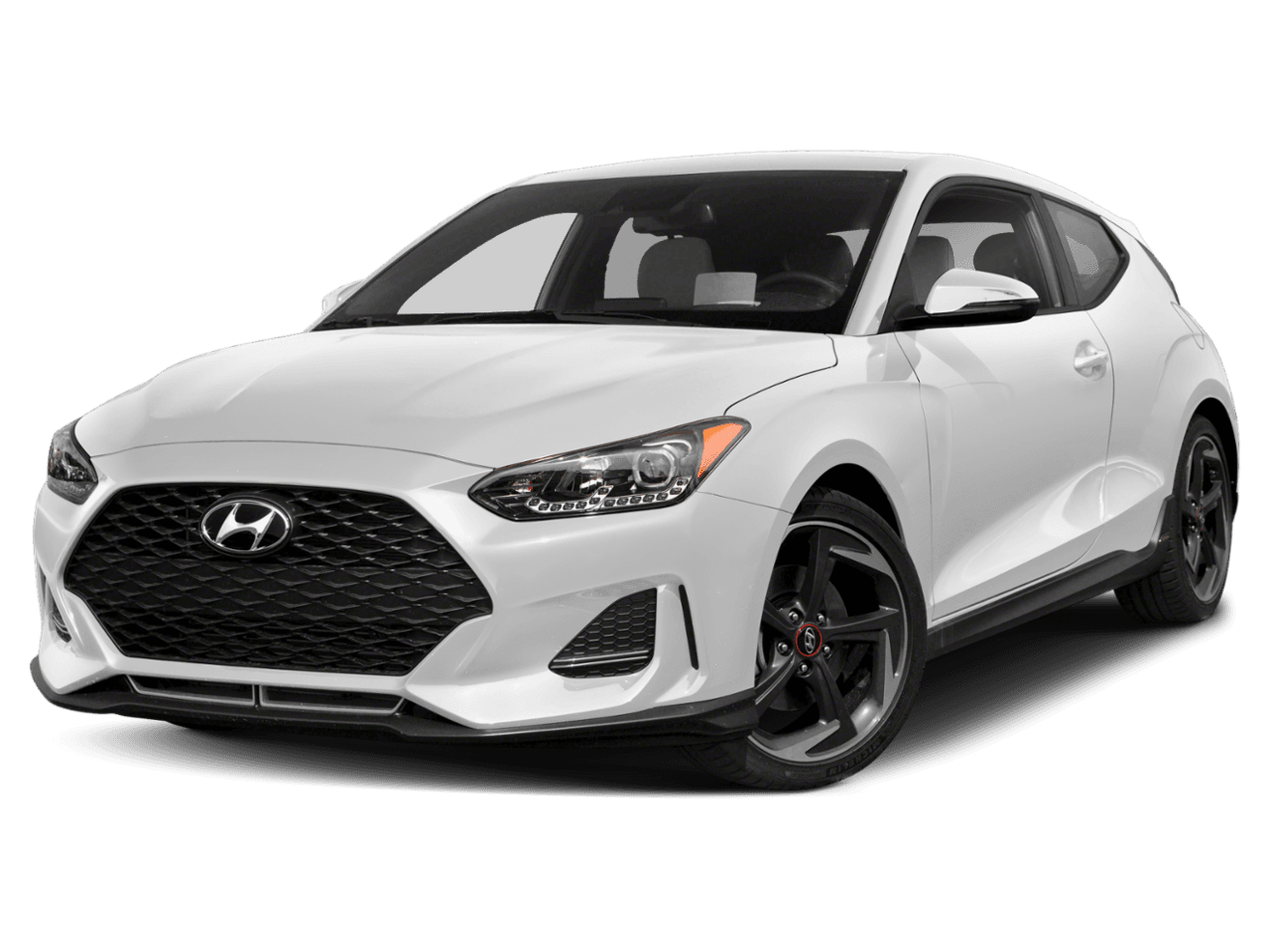 2020 Hyundai Veloster Turbo Ultimate - Front 3/4, facing to the left