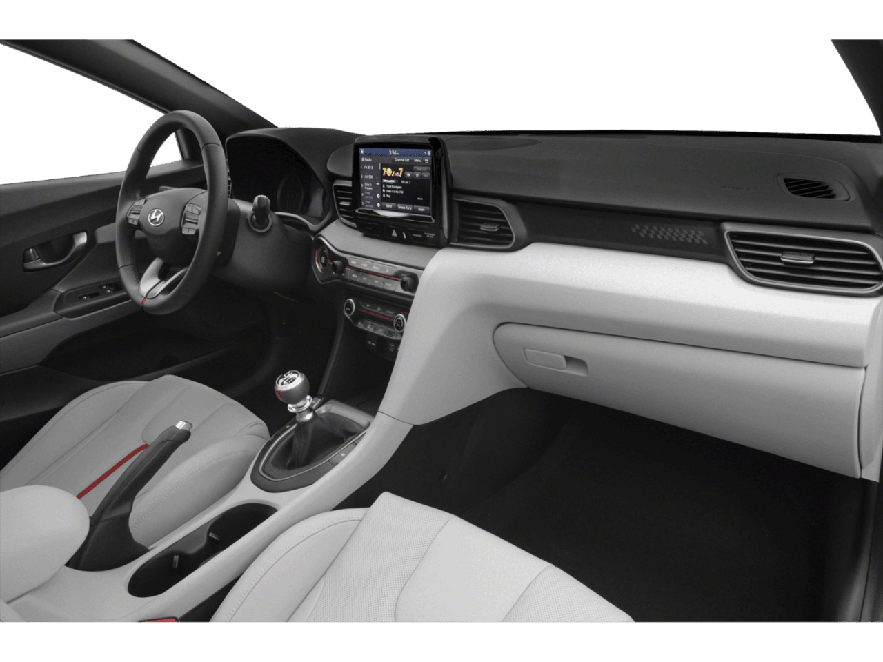 2020 Hyundai Veloster Turbo Ultimate - Interior Passenger Dash