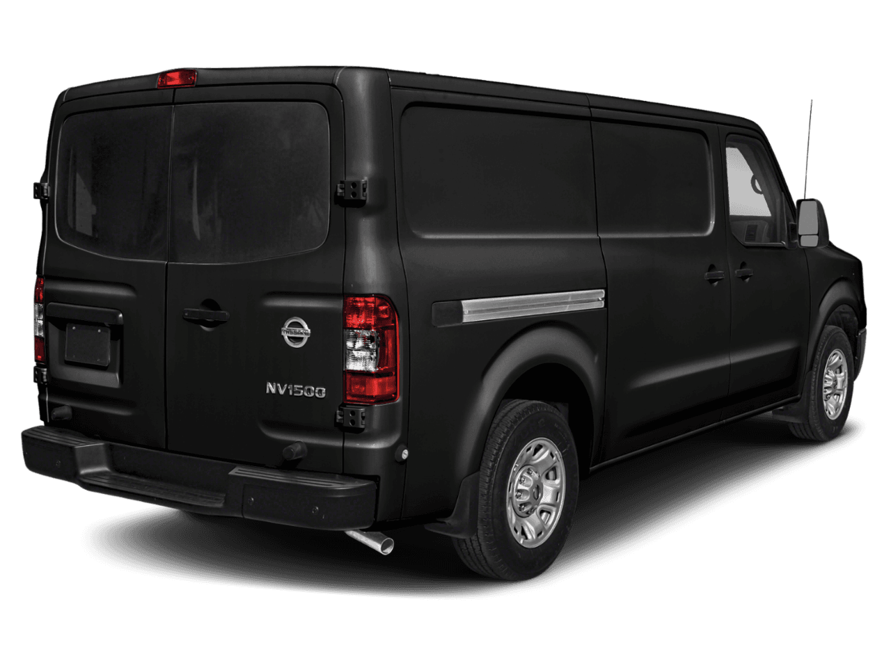 2020 Nissan NV Cargo S - Rear 3/4, facing to the right