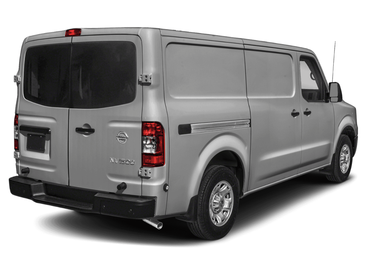 2020 Nissan NV Cargo S - Rear 3/4, facing to the right