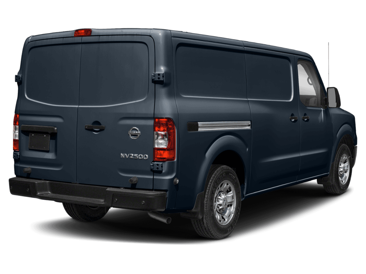 2020 Nissan NV Cargo SV - Rear 3/4, facing to the right