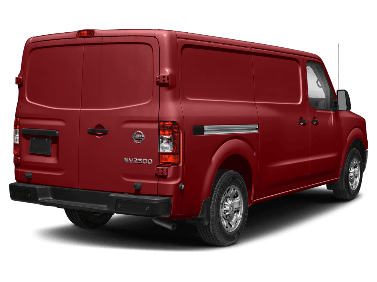 2020 Nissan NV Cargo SV - Rear 3/4, facing to the right