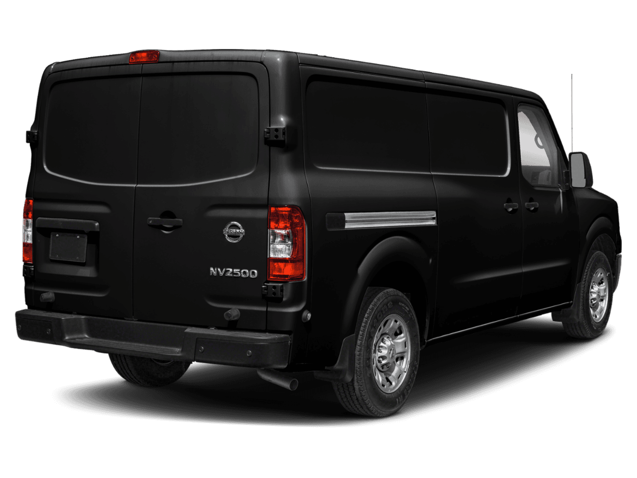 2020 Nissan NV Cargo SV - Rear 3/4, facing to the right