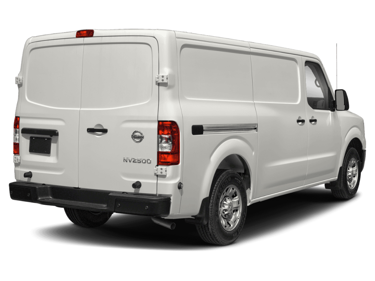 2020 Nissan NV Cargo SV - Rear 3/4, facing to the right