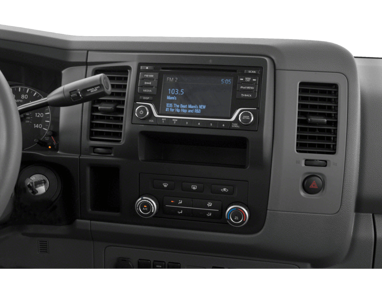 2020 Nissan NV Cargo SV - Interior Stereo System