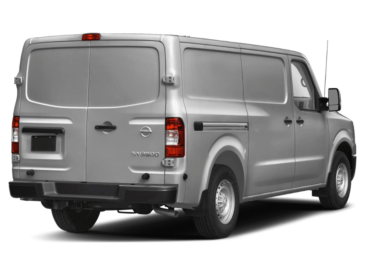 2020 Nissan NV Cargo S - Rear 3/4, facing to the right