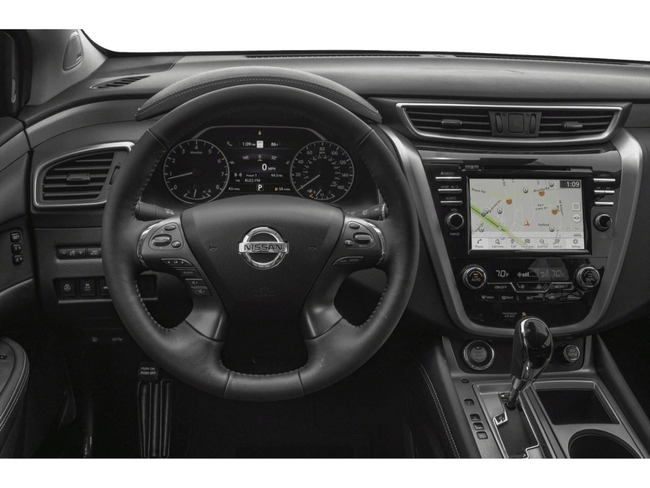 2020 Nissan Murano SL - Interior Drivers Dash