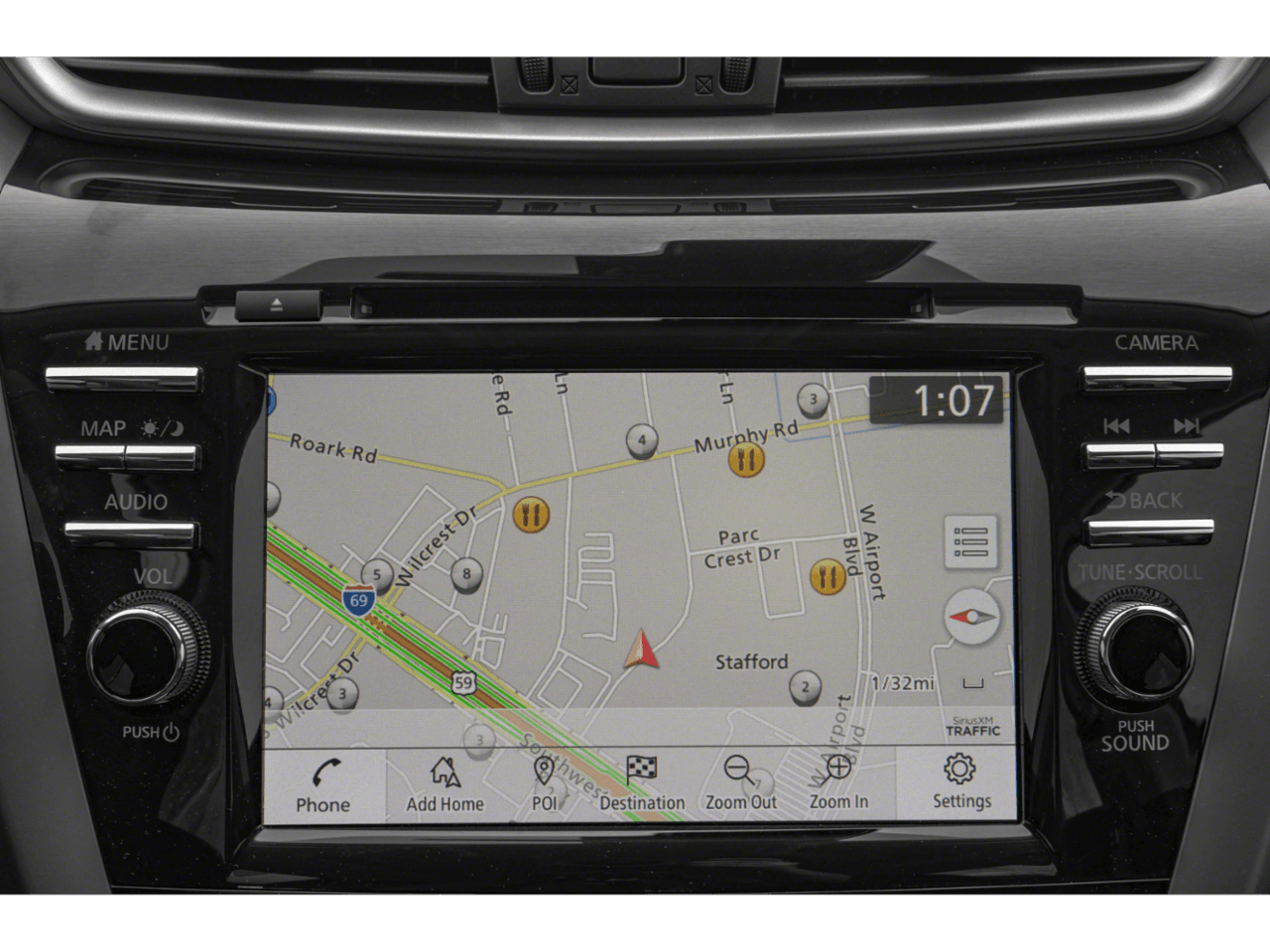 2020 Nissan Murano Platinum - Interior Navigation System