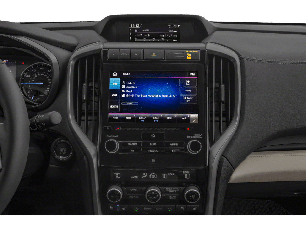 2020 Subaru Ascent Touring - Interior Stereo System